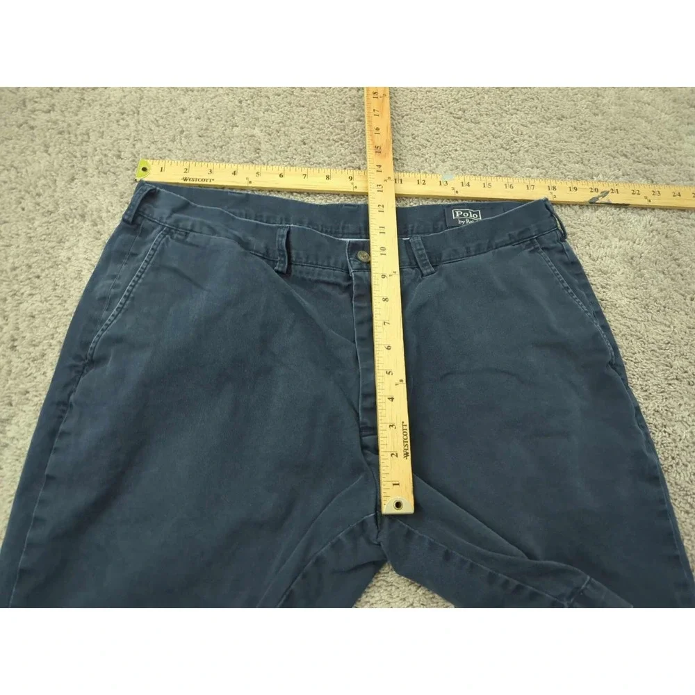 Polo Ralph‎ Lauren Chino Shorts Mens 38 Navy Inseam: 8.5